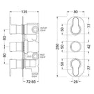 nuie-arvan-matt-black-triple-thermostatic-shower-valve-with-diverter---arv4tr03-