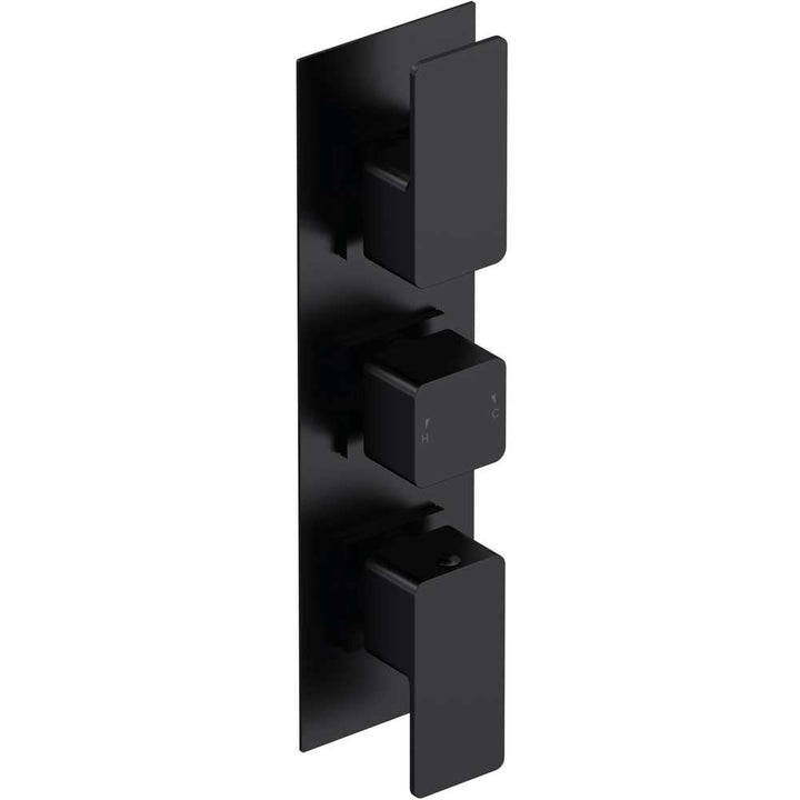 nuie-windon-matt-black-triple-thermostatic-shower-valve-with-diverter---win4tr03-