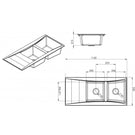 astini-xeron-20-bowl-grey-smc-synthetic-reversible-kitchen-sink--waste-