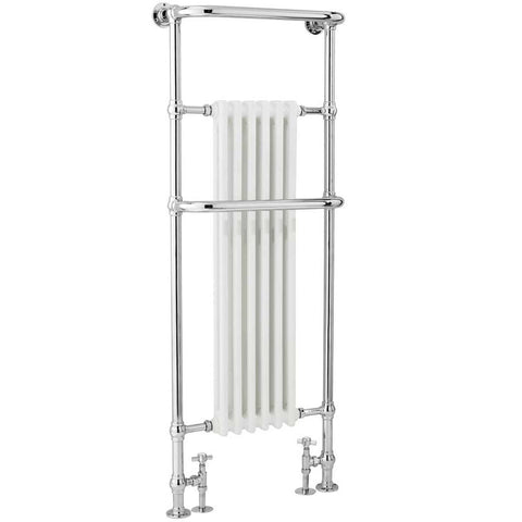 Hudson Reed Brampton 1500x575mm White 800W Heated Towel Rail LDR008