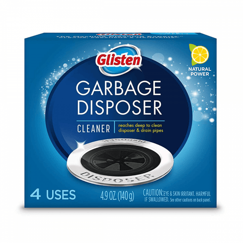 Glisten Waste Disposal Cleaning Sachets (1 Pack, 4 Sachets)