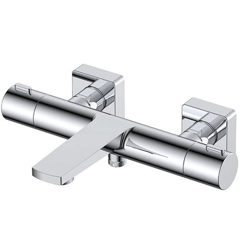 RAK Blade Chrome Exposed Thermostatic Bath Shower Mixer Tap - RAKBLD3009