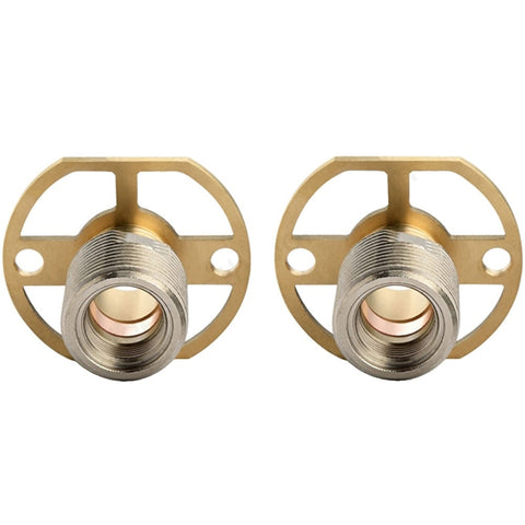 RAK Showering Chrome Exposed Shower Bar Mixer Easy Fitting Kit Pair