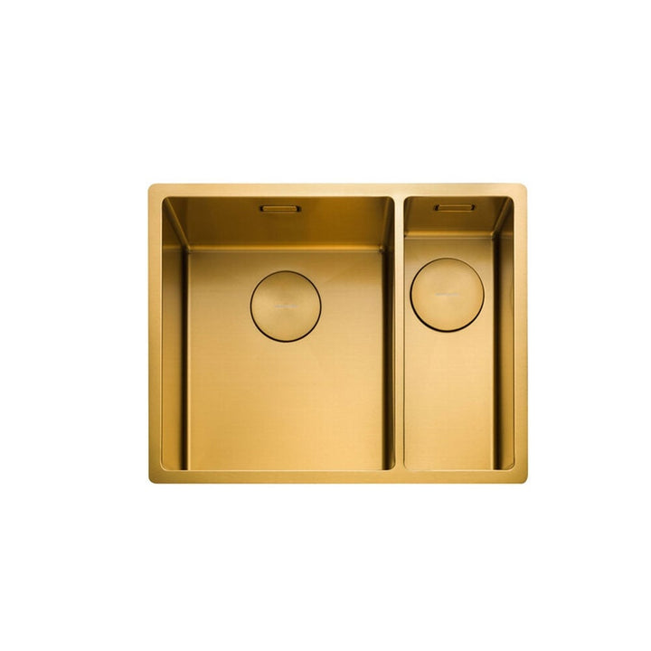 rangemaster-spectra-15-stainless-steel-gold-undermount-kitchen-sink--waste-rh-