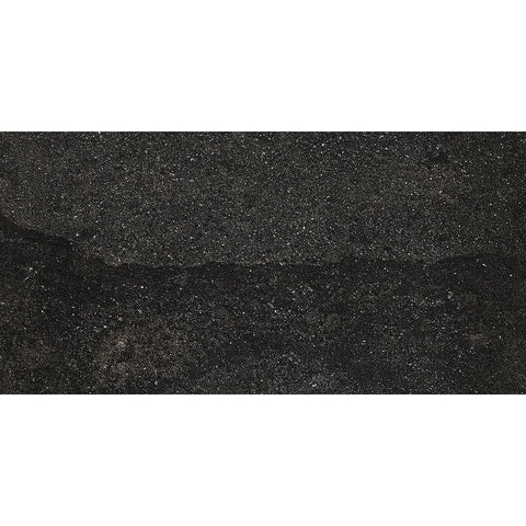 RAK Lepideus Black 600x1200mm Porcelain Tiles (2 Tiles 1.44m³)