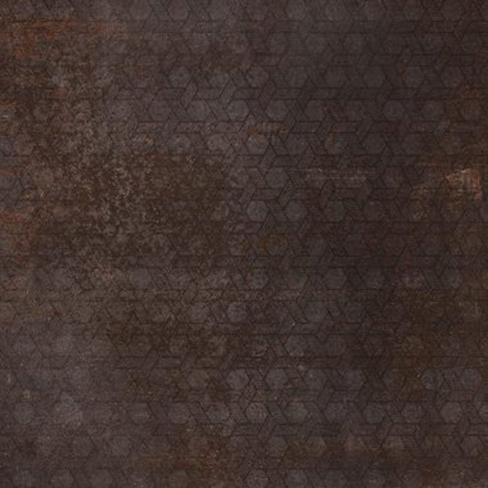 RAK Evoque Metal Brown 600x600mm Porcelain Tiles (4 Tiles 1.44m²)