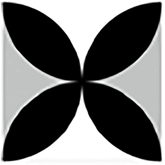 Symphony Petals a Matt Mix Decor 200x200mm Porcelain Tiles (14 Tiles 0.56m²)