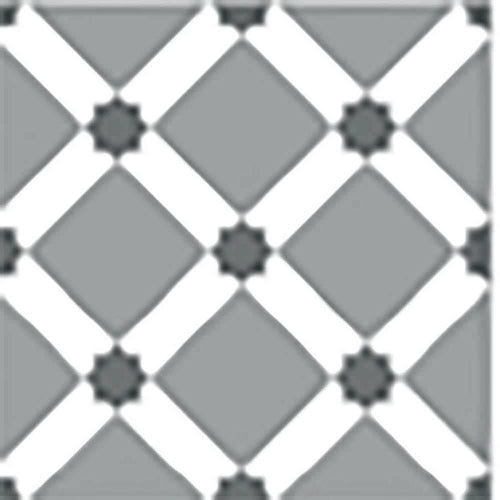 RAK Symphony Ornamental 1 Matt Mix Decor 200x200mm Porcelain Tiles (14 Tiles 0.56m²)