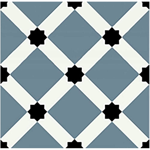 RAK Symphony Ornamental 2 Matt Mix Decor 200x200mm Porcelain Tiles (14 Tiles 0.56m²)