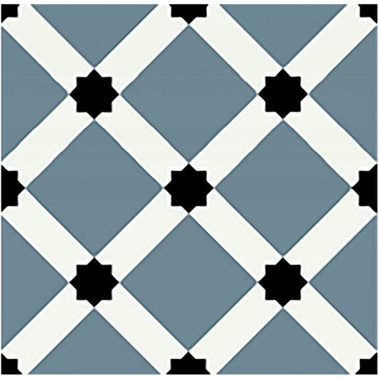 RAK Symphony Ornamental 2 Matt Mix Decor 200x200mm Porcelain Tiles (14 Tiles 0.56m²)