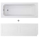 nuie-ascott-traditional-white-single-ended-art-deco-bath-1700x700mm--front-panel-