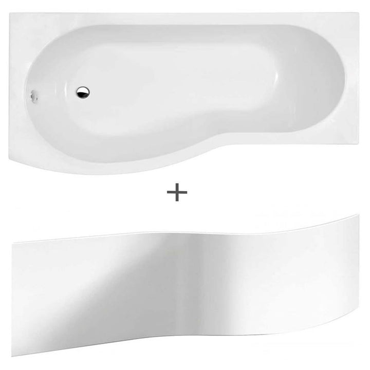 nuie-curved-b-shaped-single-ended-bath-lh-1700x900x740-front-panel-