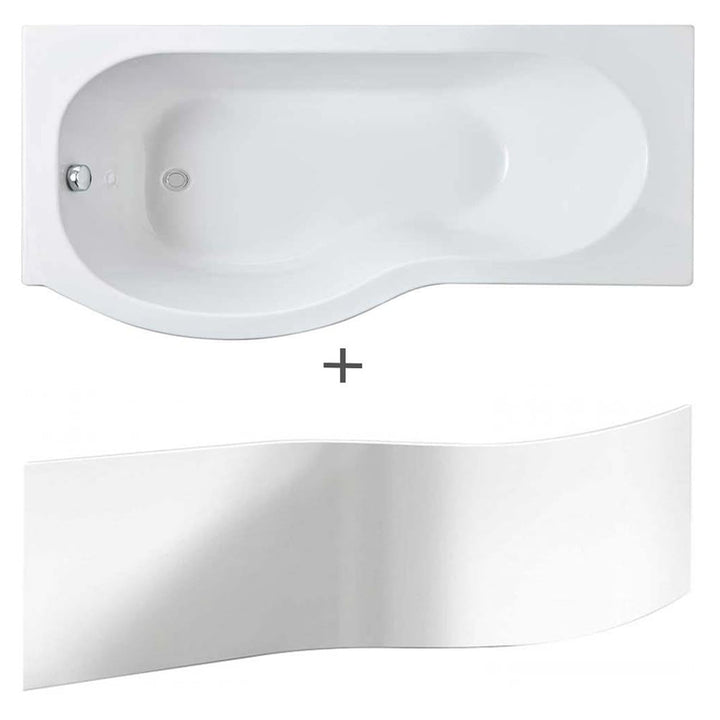nuie-curved-p-shaped-single-ended-bath-lh-1500x850x700--front-panel-