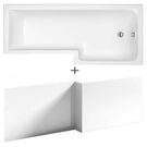 nuie-square-l-shape-single-ended-bath-rh-1498x855x705--front-panel-
