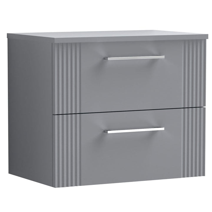 nuie-deco-satin-grey-600mm-wall-hung-2-drawer-vanity-unit--worktop-