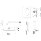 astini-chrome-round-concealed-thermostatic-shower-valve-head--wall-arm-tis0011-