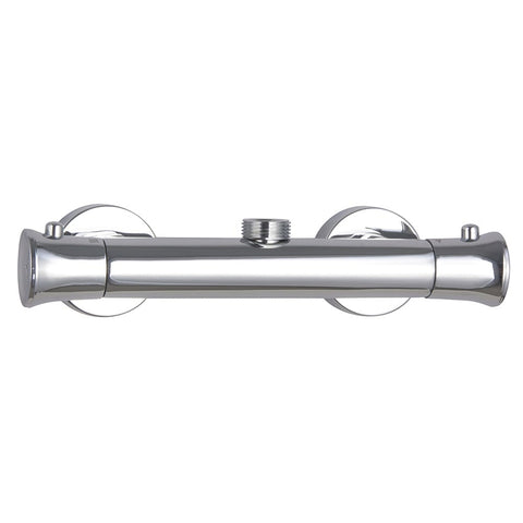 Astini Chrome Thermostatic Bar Mixer Valve with Easy Fit (Oulet Up)