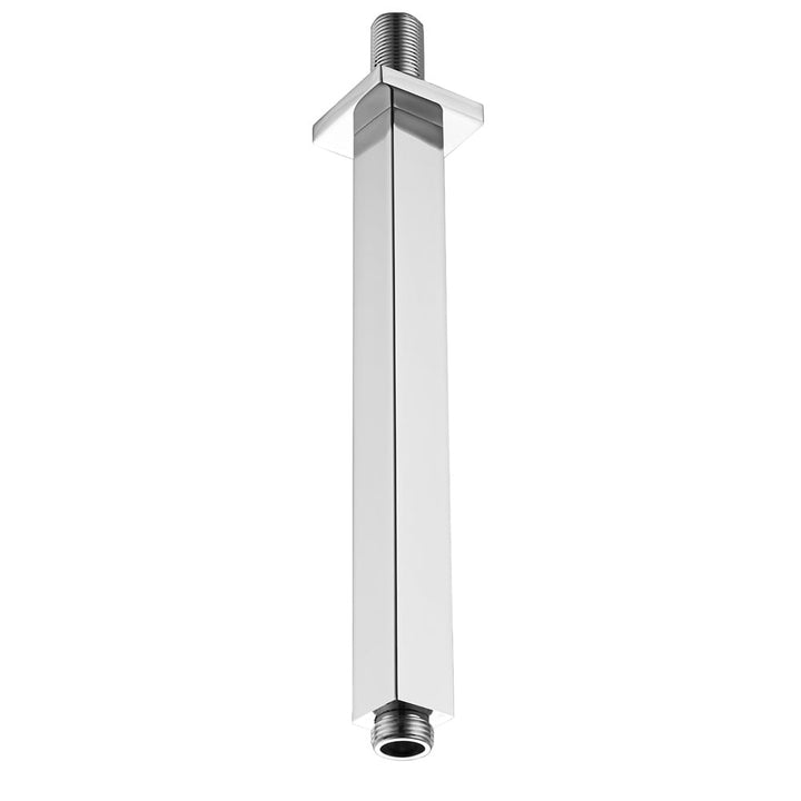 astini-chrome-square-ceiling-mounted-arm-250mm-