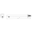 astini-chrome-square-wall-mounted-arm-345mm-
