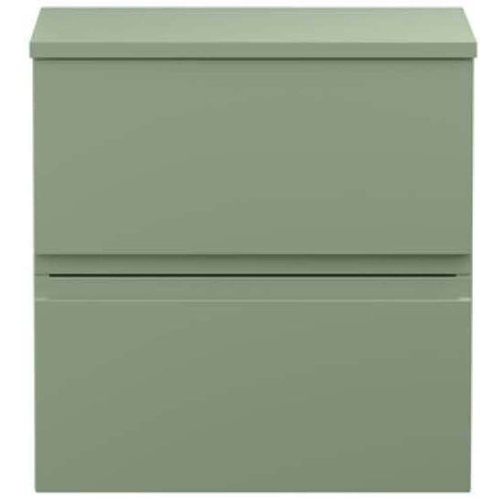 hudson-reed-urban-satin-green-500mm-wall-hung-2-drawer-unit--worktop-urb802w-