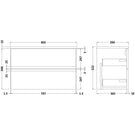 hudson-reed-urban-satin-green-800mm-wall-hung-2-drawer-unit--laminate-top-urb806lbg-