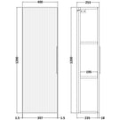 hudson-reed-fluted-satin-white-400mm-wall-hung-single-door-tall-unit---flu162-