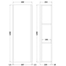 hudson-reed-urban-satin-green-400mm-wall-hung-single-door-tall-unit---urb862-