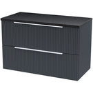 hudson-reed-fluted-satin-anthracite-800mm-wall-hung-2-drawer-vanity--laminate-top-dff1495lsb-