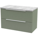 hudson-reed-fluted-satin-green-800mm-wall-hung-2-drawer-vanity--laminate-top-dff895lbg-