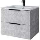 astini-sofia-concrete-2-drawer-wall-hung-590mm-vanity--basin-black-handles-