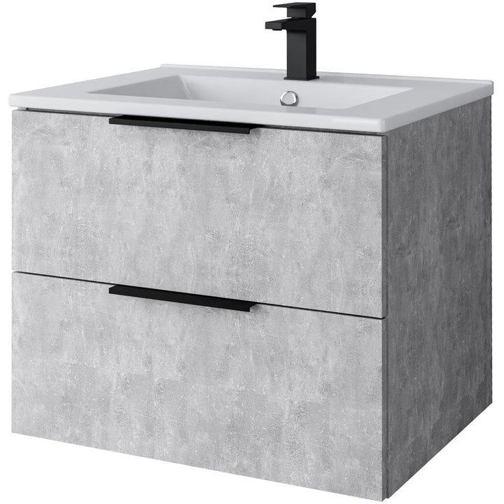astini-sofia-concrete-2-drawer-wall-hung-590mm-vanity--basin-black-handles-