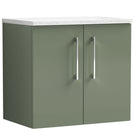 nuie-arno-satin-green-600mm-wall-hung-2-door-vanity-unit--laminate-top-arn823lsw-