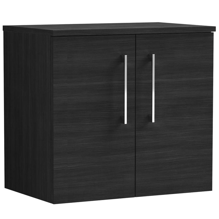 nuie-arno-charcoal-black-600mm-wall-hung-2-door-vanity-unit--worktop-