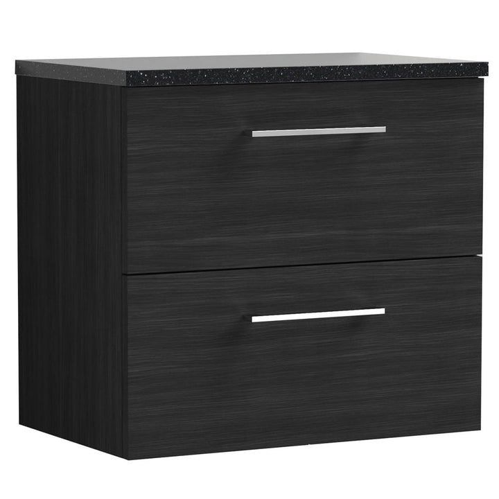 nuie-arno-charcoal-black-600mm-wall-hung-2-drawer-vanity-unit--laminate-top-arn624lsb-