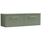 nuie-arno-satin-green-1200mm-wall-hung-2-drawer-vanity-unit--worktop-
