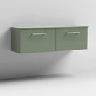 nuie-arno-satin-green-1200mm-wall-hung-2-drawer-vanity-unit--worktop-