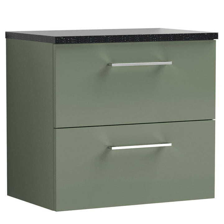 nuie-arno-satin-green-600mm-wall-hung-2-drawer-vanity-unit--laminate-top-arn824lsb-