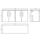 nuie-arno-charcoal-black-1200-wall-hung-4-door-vanity-unit--worktop-