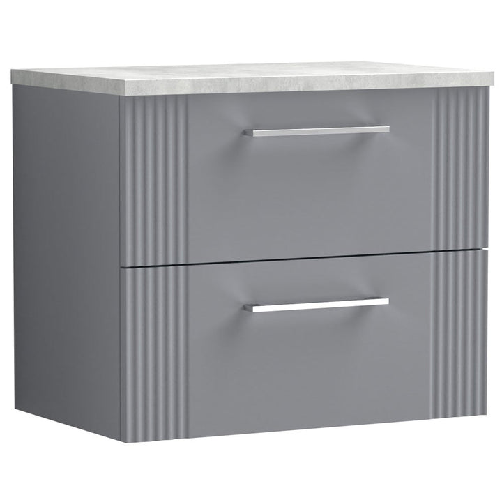 nuie-deco-satin-grey-600mm-wall-hung-2-drawer-vanity-unit--laminate-top-dpf293lbg-