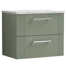 nuie-deco-satin-reed-green-600mm-wall-hung-2-drawer-vanity-unit--laminate-top-dpf893lbg-