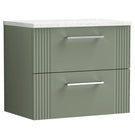 nuie-deco-satin-reed-green-600mm-wall-hung-2-drawer-vanity-unit--laminate-top-