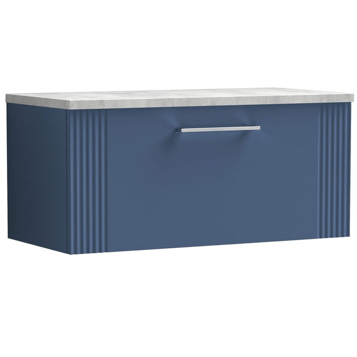 nuie-deco-satin-blue-800mm-wall-hung-single-drawer-vanity-unit--laminate-top-dpf396lbg-