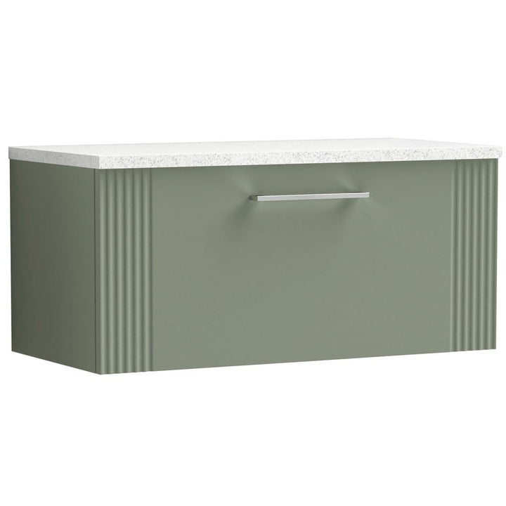 nuie-deco-satin-reed-green-800mm-wall-hung-single-drawer-vanity-unit--laminate-top-