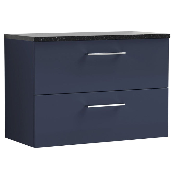nuie-arno-electric-blue-800mm-wall-hung-2-drawer-vanity-unit--laminate-top-arn1726lsb-