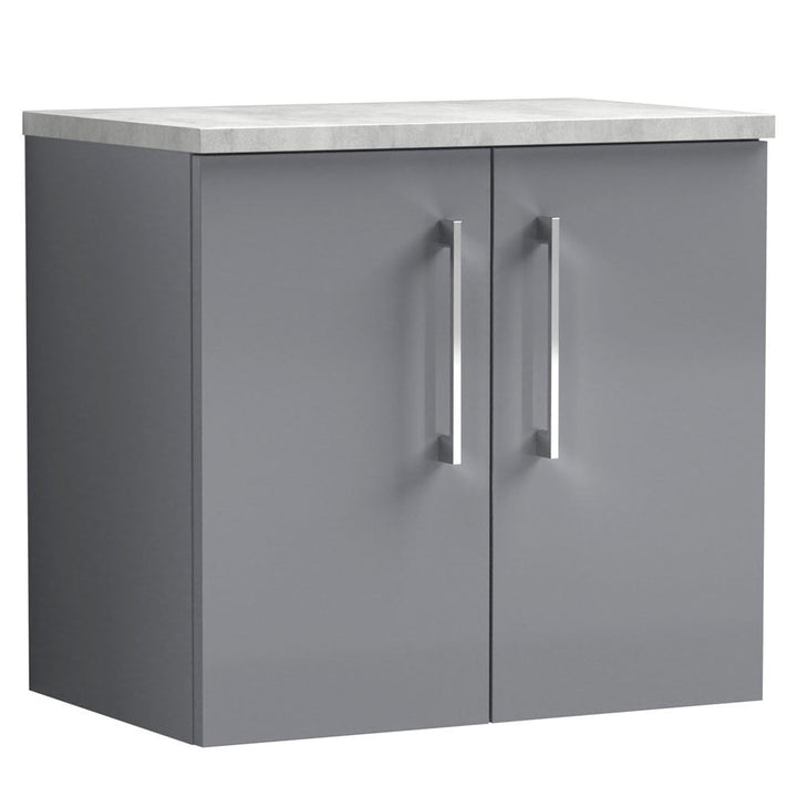 nuie-arno-cloud-grey-600mm-wall-hung-2-door-vanity-unit--laminate-top-