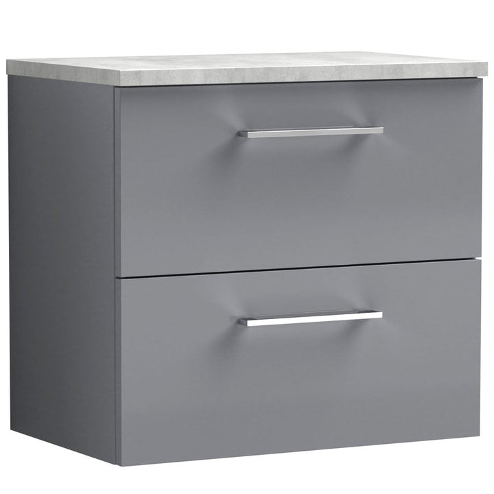 nuie-arno-cloud-grey-600mm-wall-hung-2-drawer-vanity-unit--laminate-top-