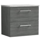 nuie-arno-anthracite-600mm-wall-hung-2-drawer-vanity-unit--laminate-top-