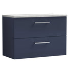 nuie-arno-electric-blue-800mm-wall-hung-2-drawer-vanity-unit--laminate-top-