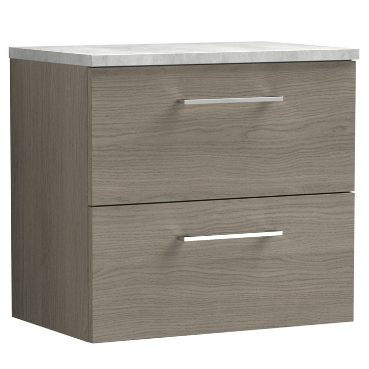 nuie-arno-solace-oak-600mm-wall-hung-2-drawer-vanity-unit--laminate-top-