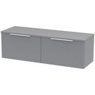 hudson-reed-fluted-satin-grey-1200mm-wall-hung-2-drawer-vanity-unit--worktop-